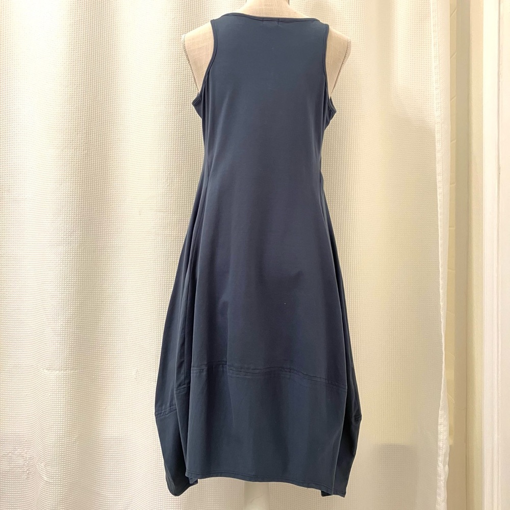 Pretty blue tank/full skirt dress, Just JLL size Small - Picture 3 of 14